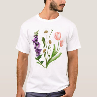 Subtiele Bloemen Anti Trump Shirt Bloemen Foxglove