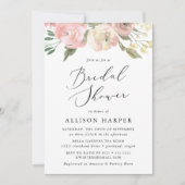 Subtiele bloemen | Florence-Vrijgezellenfeest Kaart (Voorkant)