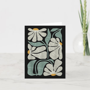 Subtiele Boho Bloemen Anti Trump, Kamala Harris St Kaart
