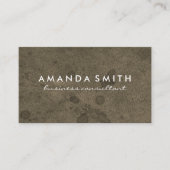 Subtiele Grunge Visitekaartje (Voorkant)