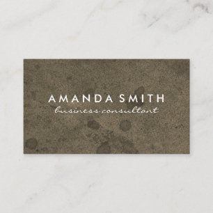 Subtiele Grunge Visitekaartje