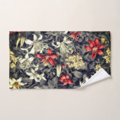 Subtiele kleur Wild Honeysuckle Print Bad Handdoek (Handdoek)