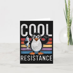 Subtiele koele weerstand Penguin Tarieven Protest  Kaart