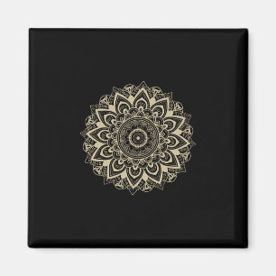 Subtiele Mandala 8647 Weersta Anti Trump Feministe Magneet