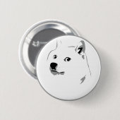 Subtiele postkoetsbadge ronde button 5,7 cm (Voorkant /achterkant)