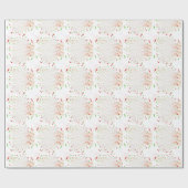 Subtiele rode en groene Stippen Cadeaupapier (Vlak)