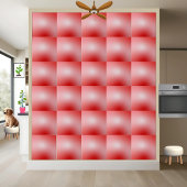 Subtiele rode gradiënt keramische Tegel Tegeltje