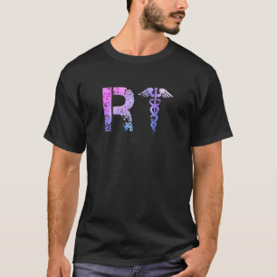 Subtiele RT-illustratie Radiotherapeut T-shirt