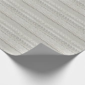 Subtiele witte kant, textiel close-up. cadeaupapier (Hoek)