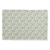 Subtle Berry Branch King Comforter Hoesje Kussensloop (Achterkant-Links)