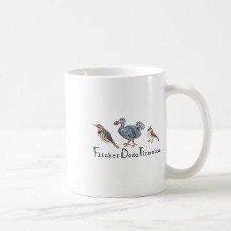Subtle Bird Anti Trump Shirt Bird Flicker Dodo Tit Koffiemok