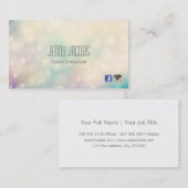 Subtle Bokeh Visitekaartje Design (Voorkant / Achterkant)