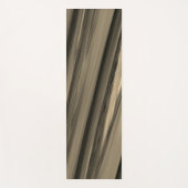 Subtle Brown Stripe Yogamat (Voorkant)