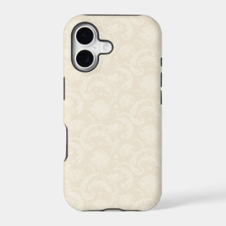 Subtle Cream Dandelion Floral iPhone 5 Hoesje
