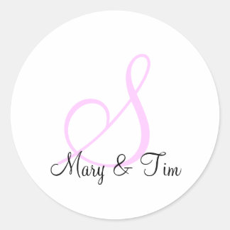 Subtle Elegance Ronde Sticker