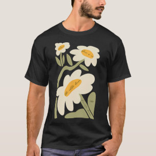 Subtle Flower Kamala Harris Boho Floral 1 T-shirt