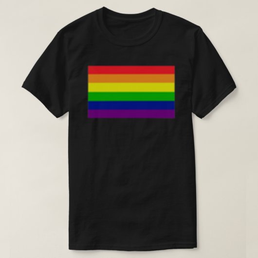 Subtle Gay Pride Flag Classic T-Shirt (Design voorkant)
