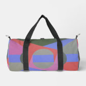 Subtle Hues Abstract Travel Bag Plunjezak (Voorkant)