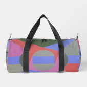 Subtle Hues Abstract Travel Bag Plunjezak (Achterkant)