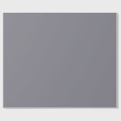 Subtle Muted Slate Grey Lila Solid Cadeaupapier (Vlak)