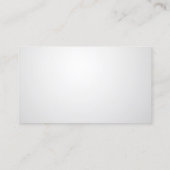 Subtle Open Book Substituent Teacher Visitekaartje (Achterkant)