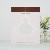 Subtle Power Fractal Briefhoofd (Staand voorkant)