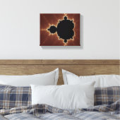 Subtle Power Fractal Canvas Afdruk (Insitu (Slaapkamer))