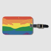 Subtle pride bagagelabel (Voorkant (horizontaal))