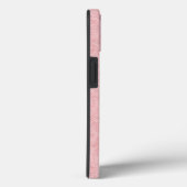 Subtle roze snakeskin-patroon Case-Mate iPhone case (Achterkant / Rechts)