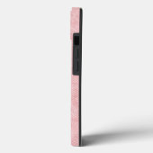 Subtle roze snakeskin-patroon Case-Mate iPhone case (Achterkant / Links)