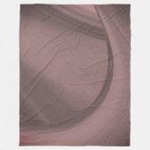 Subtle Sangria Fleece Deken (Voorkant)