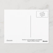 Suburb in Zuid-Californië Briefkaart (Achterkant)