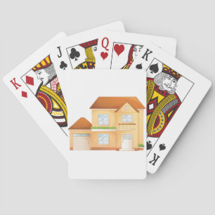 Suburbane Huis Speelkaarten