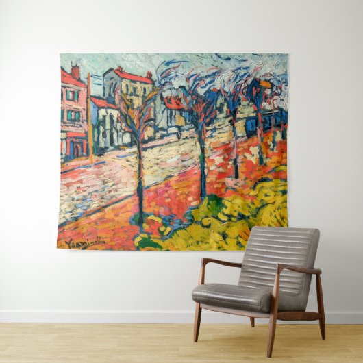 suburbane landschap | Maurice de Vlaminck | Wandkleed (In Situ (horizontaal))