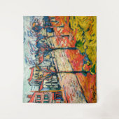 suburbane landschap | Maurice de Vlaminck | Wandkleed (Voorkant)