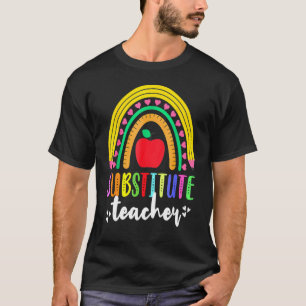 Subvierkant Rug achterste T-shirt