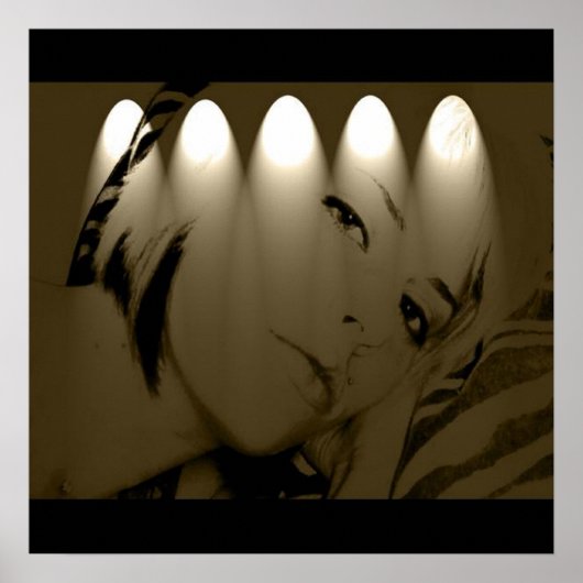 Subway Billboard Canvas Print (Voorkant)