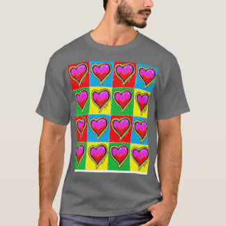Subway Hearts beroemd gemaakt door LowEndGraphics T-shirt