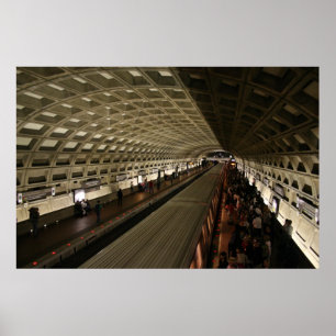 Subway in Washington D.C. Poster
