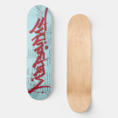 Subway Massacre - Melbourne Map Skateboard (Voorkant)