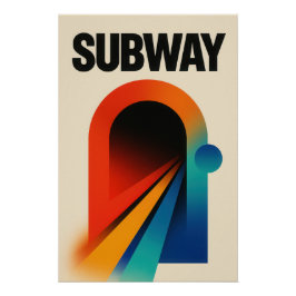 Subway - Poster Perfect Poster