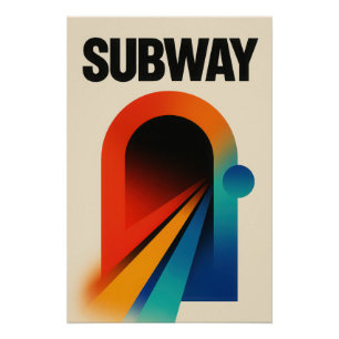 Subway - Poster Perfect Poster