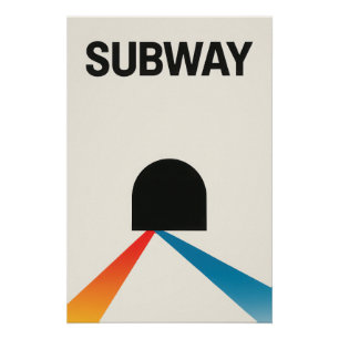Subway - Poster Perfect Poster