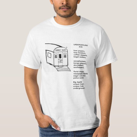 Subway Sightseeing Adventure t-shirt (Voorkant)