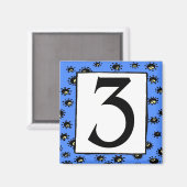 Subway Tegel drie op magneet (Voorkant / Achterkant)