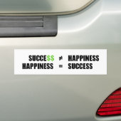 SUCCE$ Bumpersticker (Op auto)