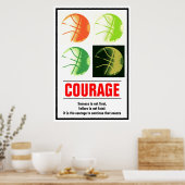 Succes: Basketball Motivatie stimuleren Poster (Keuken)