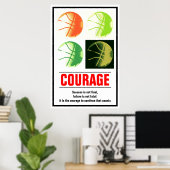 Succes: Basketball Motivatie stimuleren Poster (Thuiskantoor)