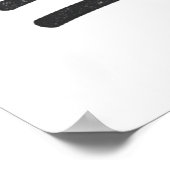 Succes begint bij Motivatie Poster (Hoek)