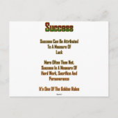 Succes Briefkaart (Voorkant)